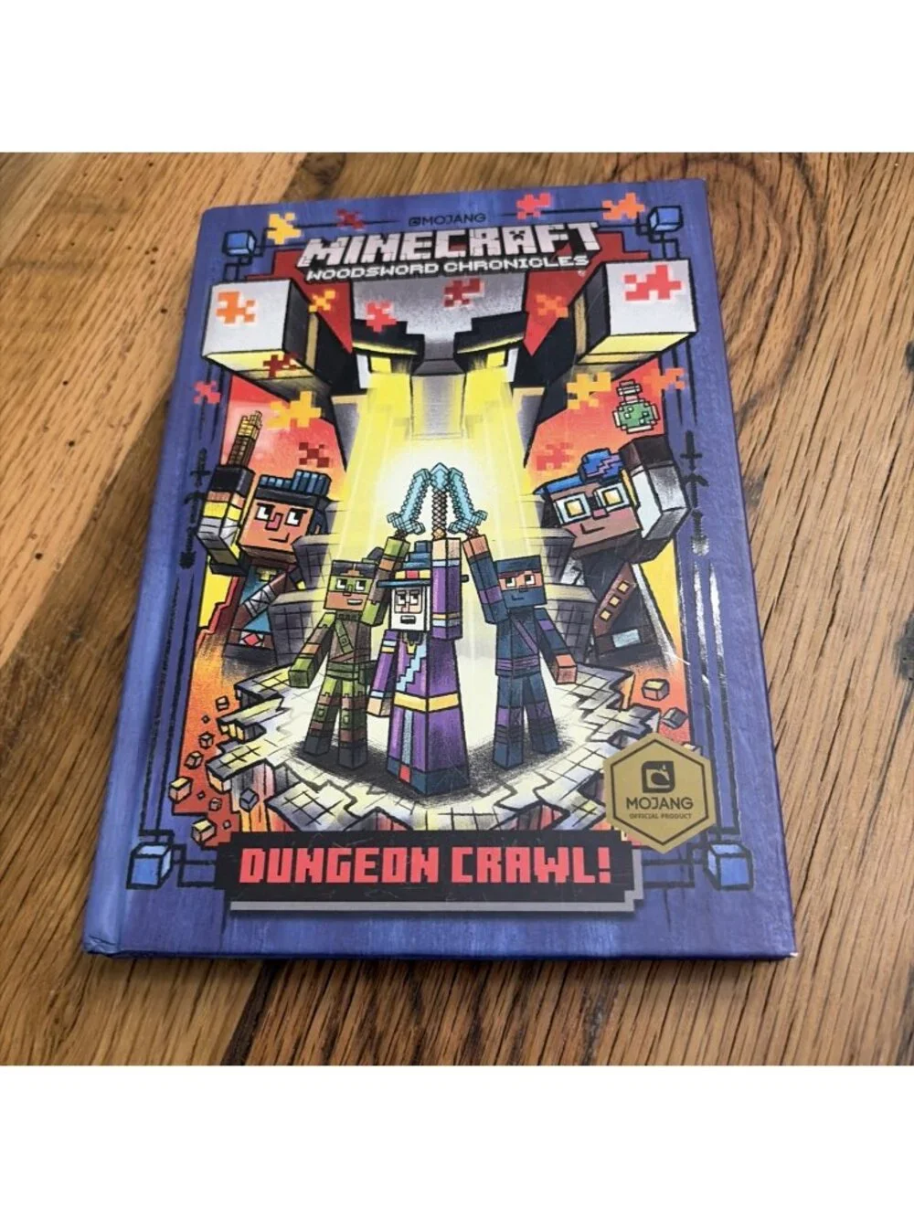 Dungeon Crawl! (Minecraft Woodsword Chronicles #5) by Nick Eliopulos (2020,...